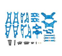 Componenti Ricambi Rc Per HBX 16889 16889A 16890 SG1601 SG1602 1/16 RC Parti Di Aggiornamento In Metallo Per Veicoli Telecomandati Del Set Fragili(Blue)