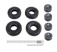 Componenti Ricambi Rc Per MN D90 98 99S 78 82 99sV2 1/16 Per WPL C14 C24 C34 1/2 Rc Car Per Tipo Di Clip Pneumatico Morbido Pelle Aggiornamento Parti Metalliche Accessori(Titanium)