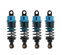 Componenti Ricambi Rc Per Tamiya Per TT01 Per TT02 TA05 TL01 TA03 MF01X M05 M06 1/10 4 Pezzi Ammortizzatore In Metallo RC Auto Parti Di Aggiornamento Accessori(Blue)