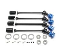Componenti Ricambi Rc Per Traxxas Per Maxx Per Widemaxx 1:10 8996X 89086-4 Kit CVD Con Albero Trasmissione Esteso In Acciaio Parti Aggiornamento In Metallo Modelli Auto Cingolate RC(Silver blue)