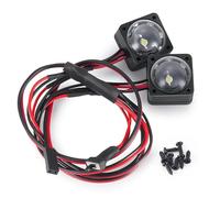 Componenti Ricambi Rc Per VS4-10 Per Phoenix 1/10 Angel Eyes Luce Blu Bianco Faretto Faro RC Crawler Modello Auto Decorazione Parti Refit Accessori