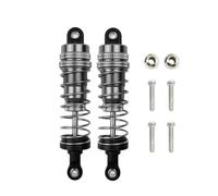 Componenti Ricambi Rc Per Wltoys 144001 1316 1/14 RC Car Ammortizzatore Metallo Riempito Dolio Anteriore Posteriore Per Parti Camion Per Corsa Breve Pista Universale(Dark Grey)