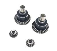 Componenti Ricambi Rc Per WLtoys 144010 144001 144002 1/12 124016 124017 124018 124019 1/14 Differenziali Anteriori E Posteriori In Metallo Per Auto RC