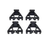 Componenti Ricambi Rc Per YK YK4106 YK4107 1/10 Supporto Ammortizzatore Anteriore E Posteriore In Metallo Per Auto RC Ricambi Accessori Sostituzione Riparazione(Black)