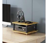 Componenti stereo Porta DVD consolle, camera da letto Audio Av Media Stand, soggiorno Media Componente rack, Moderno multistrato supporto stereo, supporto proiettore, deposito di dischi in vinile.