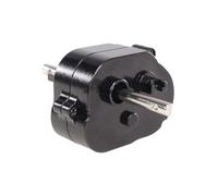 Componenti Telaio Rc Per MN Per MN82 LC79 Per MN78 Per MN168 MN99sV2RC 1/12 Car Wave Box Copertura cambio Aggiornamento Telaio cambio Assemblaggio scatola onde medie(Black)