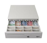 Cassetto contanti Iggual IRON-50W 42 cm 5+8 Bianco