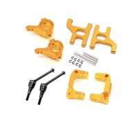 Componenti Trasmissione Per Tamiya CC01 TA02 TA03 1/10 Anteriore In Alluminio Giunto Braccio Oscillante Albero Trasmissione Mozzo Base C Set Parti Riparazioni Auto RC