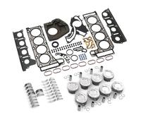 Components M278 Engine Pistons Gaskets Bearings Rebuilt Kit For W166 W221 W222 GL500 4.6 4.7 2780301117 2780160520 2780300060(Pistons Gaskets Kit)