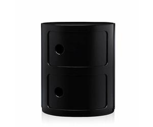 COMPONIBILE KARTELL 2 CASSETTI NERO ART 04966/09