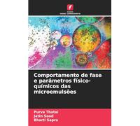 Comportamento de fase e parâmetros físico-químicos das microemulsões