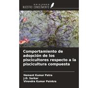 Comportamiento de adopción de los piscicultores respecto a la piscicultura compuesta