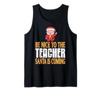 Comportati Bene Prof Babbo Natale osserva Scherzo Canotta