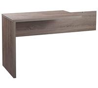 Composad | Allungo Angolare per Scrivanie B00GR9UKCG della Linea DISEGNO, Scrivania Ufficio, Prolunga, (LxAxP) 92x74,50x60 cm, Rovere Sonoma, Made in Italy