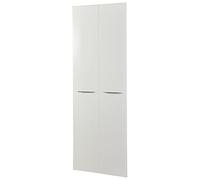 Anta componibile in coppia alte per libreria laccato bianco AN4805 L75h210p2