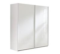 Composad | Armadio della Linea SYSTEMA, Armadio a 2 Ante Scorrevoli, Camera da Letto, (LxAxP) 200x223x67 cm, Colore Bianco Laccato, Made in Italy