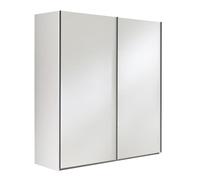 Composad | Armadio della Linea SYSTEMA, Armadio a 2 Ante Scorrevoli, Camera da Letto, (LxAxP) 200x223x67 cm, Colore Bianco Top Matt, Made in Italy
