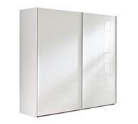 Composad | Armadio della Linea SYSTEMA, Armadio a 2 Ante Scorrevoli, Camera da Letto, (LxAxP) 250x223x67 cm, Bianco laccato, Made in Italy