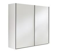 Composad | Armadio della Linea SYSTEMA, Armadio a 2 Ante Scorrevoli, Camera da Letto, Dimensioni (LxAxP) 250x223x67 cm, Colore Bianco Top Matt, Made in Italy