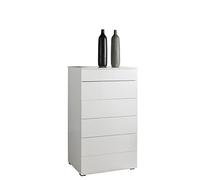 Settimino Privilegio 6 cassetti Bianco Laccato Lucido