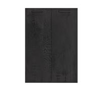 Composad | Coppia di Ante della Linea DAVINCI BRERA, (LxAxP) 75x104,70x1,60 cm, Colore Nero Chalet, Made in Italy
