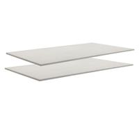 Composad | Coppia Ripiani per Armadi AR8997 AR9004 AR9007 122,8x1,8x55,4 cm, Set di 2 ripiani compatibili con armadi AR8997, AR9004 e AR9007, ideali per aumentare lo spazio interno, Made in Italy