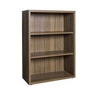 Composad | Libreria Bassa della Linea DAVINCI BRERA Con 2 Ripiani Regolabili, Libreria Scaffale Moderna, (LxAxP) 81,60x111,90x35,70 cm, Noce Brera, Studio, Soggiorno, Ufficio, Made in Italy