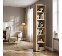 COMPOSAD Libreria Moderna 6 Ripiani 44x35,7x217,22 cm Rovere Artisan