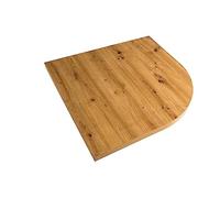Composad | Prolunga per Scrivanie SR8065K76504 e SR8066K76504 della Linea RILEGA, Allungo Scrivania, (LxAxP) 80x4x80 cm, Rovere Mielato, Made in Italy