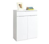 COMPOSAD | Scarpiera della Linea MUNDI, Mobile Multiuso Salvaspazio, Scarpiera ingresso, (LxAxP) 82,30x102,30x35,20 cm, Colore Bianco Laccato, Made in Italy