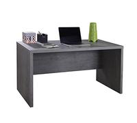 Scrivania piccola colore grigio Cemento SR0734 L140h74.20p69