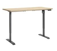 Composad | Scrivania Regolabile in Altezza della Linea ENERGIA, Standing Desk Con 4 Altezze, Elettrica con Motore e Display, (LxP) 150x69 cm, Colore Rovere Mielato e Grigio Scuro, Made in Italy