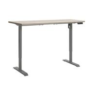 Composad | Scrivania Regolabile in Altezza della Linea ENERGIA, Standing Desk Con 4 Altezze, Elettrica con Motore e Display, (LxP) 150x69 cm, Colore Rovere Sonoma e Grigio Scuro, Made in Italy