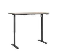 Composad | Scrivania Regolabile in Altezza della Linea ENERGIA, Standing Desk Con 4 Altezze, Scrivania Elettrica con Motore e Display, (LxP) 150x69 cm, Colore Rovere Sonoma e Nero, Made in Italy
