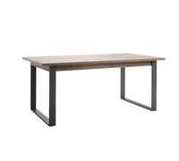 Composad | Tavolo Allungabile della Linea INFINITO da 8 a 10 Posti, Tavolo Sala Da Pranzo, Tavolo Cucina Allungabile, Salvaspazio, (LxAxP) 180x76,1x91 cm, Colore Noce Brera, Made in Italy