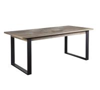 Composad | Tavolo Allungabile della Linea LAFABRICA da 8 a 10 Posti, Tavolo Cucina e Sala Da Pranzo, Tavolo Cucina Allungabile, (LxAxP) 180x76,1x91 cm, Colore Rovere, Made in Italy
