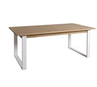 Composad | Tavolo Allungabile della Linea MUNDI da 8 a 10 Posti, Tavolo Sala Da Pranzo e Cucina Allungabile, (LxAxP) 180x76x91 cm, Colore Rovere Oak Mielato, Made in Italy