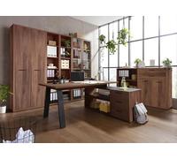 Ufficio Completo della Linea DAVINCI BRERA, Set di 8 Mobili, Libreria, Vetrina,