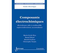 Composants électrochimiques: Electrolyseur, pile à combustible, supercondensateur, accumulateur