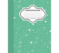 Composition Book College Ruled: Fresh Pages | A Traditional English Notebook in Light Green | For School, College, Office or Work