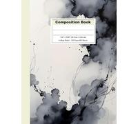 Composition Book - College Ruled: Ink Wash Serenity | Journal for Students | Notebook
