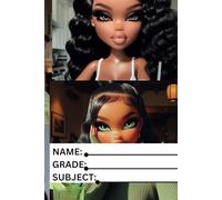 Composition book: Little black girl
