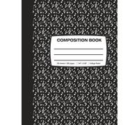 Composition Book: Musical Notes