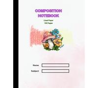Composition Book: Wide Ruled, 9.25 x 7.5, 100 Lined Pages