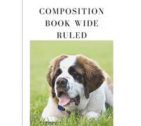 Composition Book Wide Ruled: Journal Notebook for Children 100 Sheets