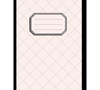 Composition Notebook - 110 Pages in Lined Format for Notes, Journaling, and Planning- beige and black