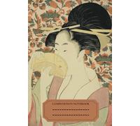 Composition Notebook: 6x9 Inch | 120 Dotted Pages | Traditional Japanese Woman