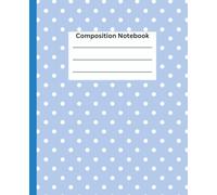 Composition Notebook: 7.5" × 9.25" 150 College-ruled Pages for School, Work and Journaling