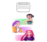 Composition Notebook: A Cute Lind & Dot Grid Journal 6 x 9 for kids, Adults, Teens K-Pop’s De-mons Hunters lovers - 120 pages of creativity
