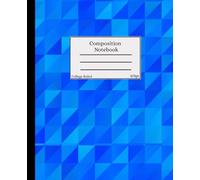 Composition Notebook: A modern geometric cover paired with 120 composition pages-designed for organized writing, study, and creativity.